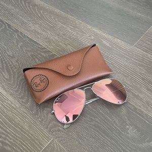 Ray Ban Flash Lens Aviators